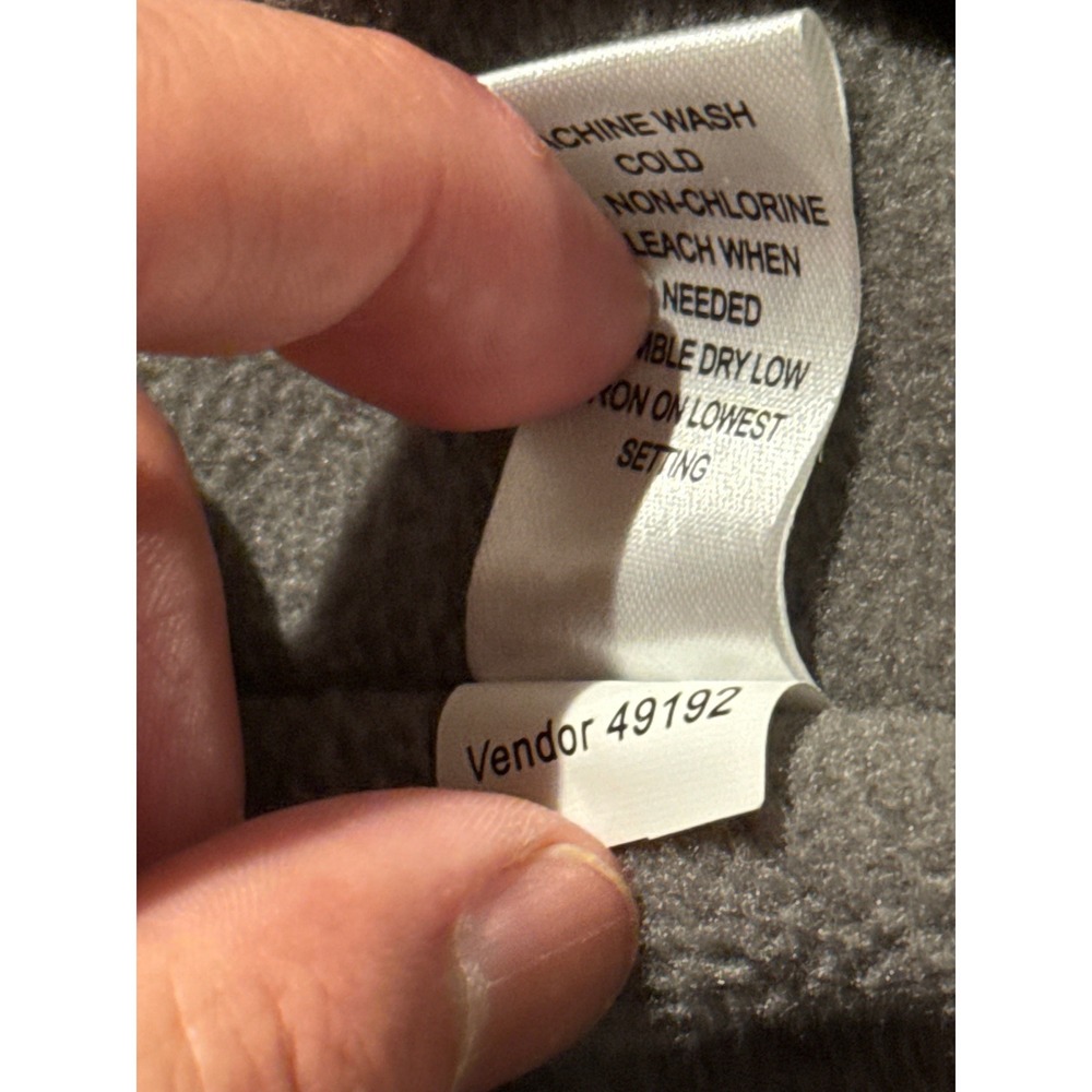 Formula 1 x PacSun Men XL Yellow Grey Utility Cargo Fleece Jacket F1 Racing - Picture 7 of 9